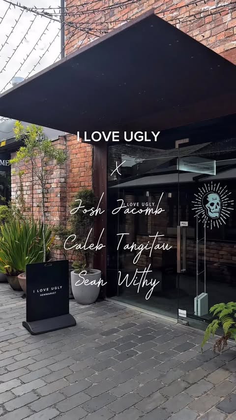 Instagram post by @joshjacomb for I Love Ugly. Caption reads: We’re loving working with @iloveugly to provide....