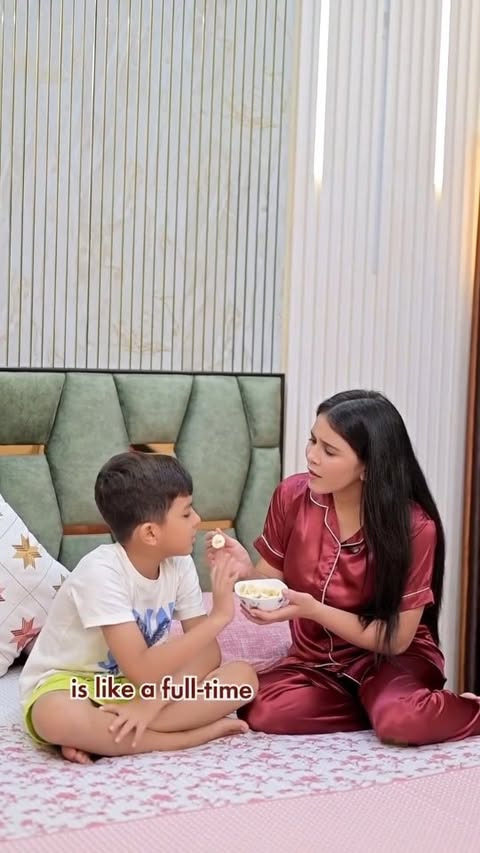 Instagram post by @deepshikhachaudhary17 for Wellbeing Nutrition. Caption reads: [...] why I added Kids Superfuel by Wellbeing....