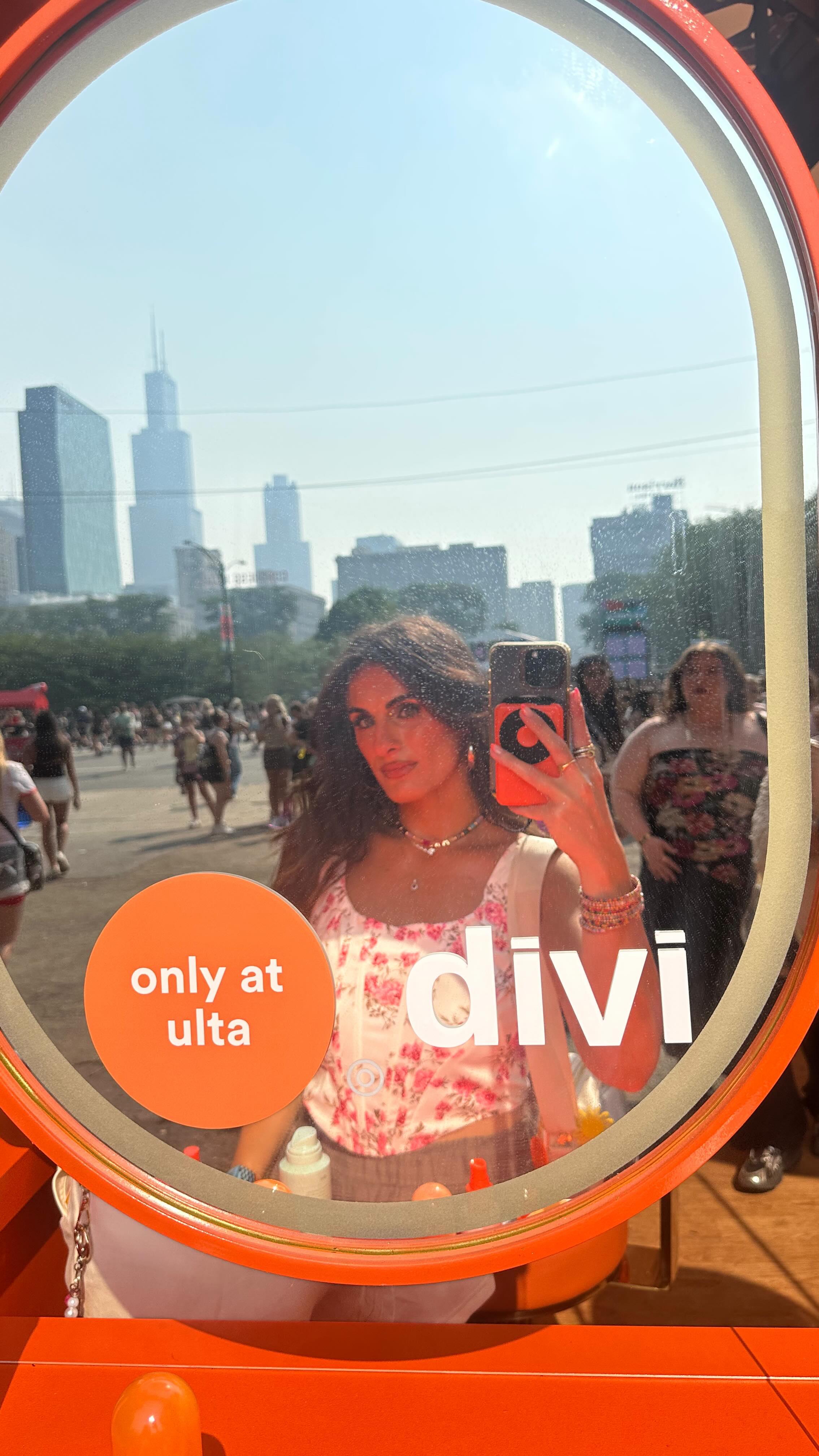 Instagram post by @maj.beauty for Ulta Beauty. Caption reads: Festival mode: activated. Caught a vibe (and a few....