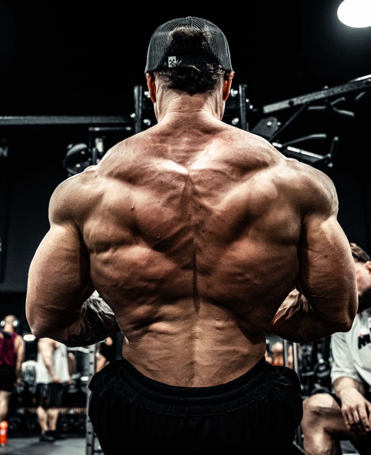 TikTok post by @mattgreggo for Gymreapers. Caption reads: My Stats: 6ft 300lbs 24in biceps Deadlifts 700....