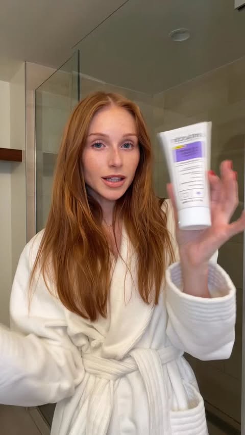 Instagram post by @kylei.ann for AmLactin. Caption reads: [...] does wonders for the bikini line 👀....