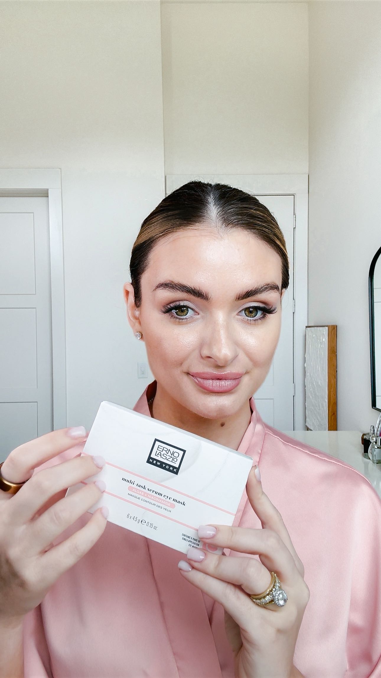 Instagram post by @paigeydahling for Erno Laszlo. Caption reads: [...] birthdays! 🎉 For one week only 💕 Erno....