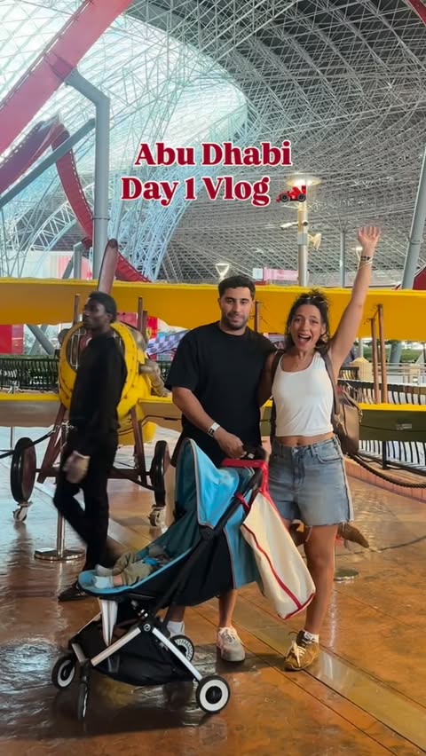 Instagram post by @palactapus for Visit Abudhabi. Caption reads: [...] world stay tuned for what’s coming!....