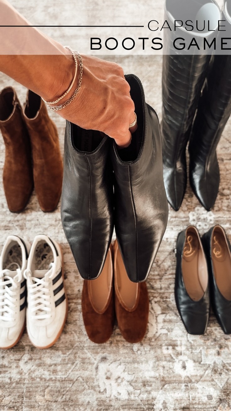 Instagram post by @abovethelawstyle for Steve Madden. Caption reads: Elevate Your Boots Game | Comment “BOOTS” below to....