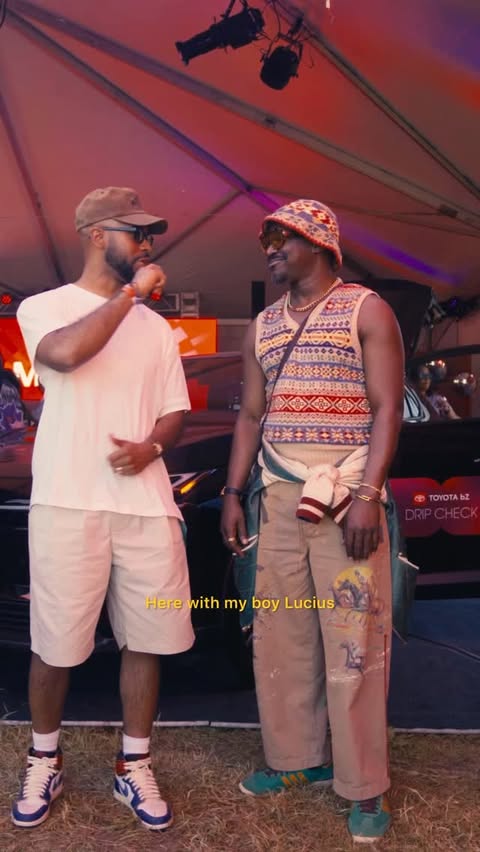 Instagram post by @steelojeem for Toyota USA. Caption reads: Fit checks and festival fits never looked better....