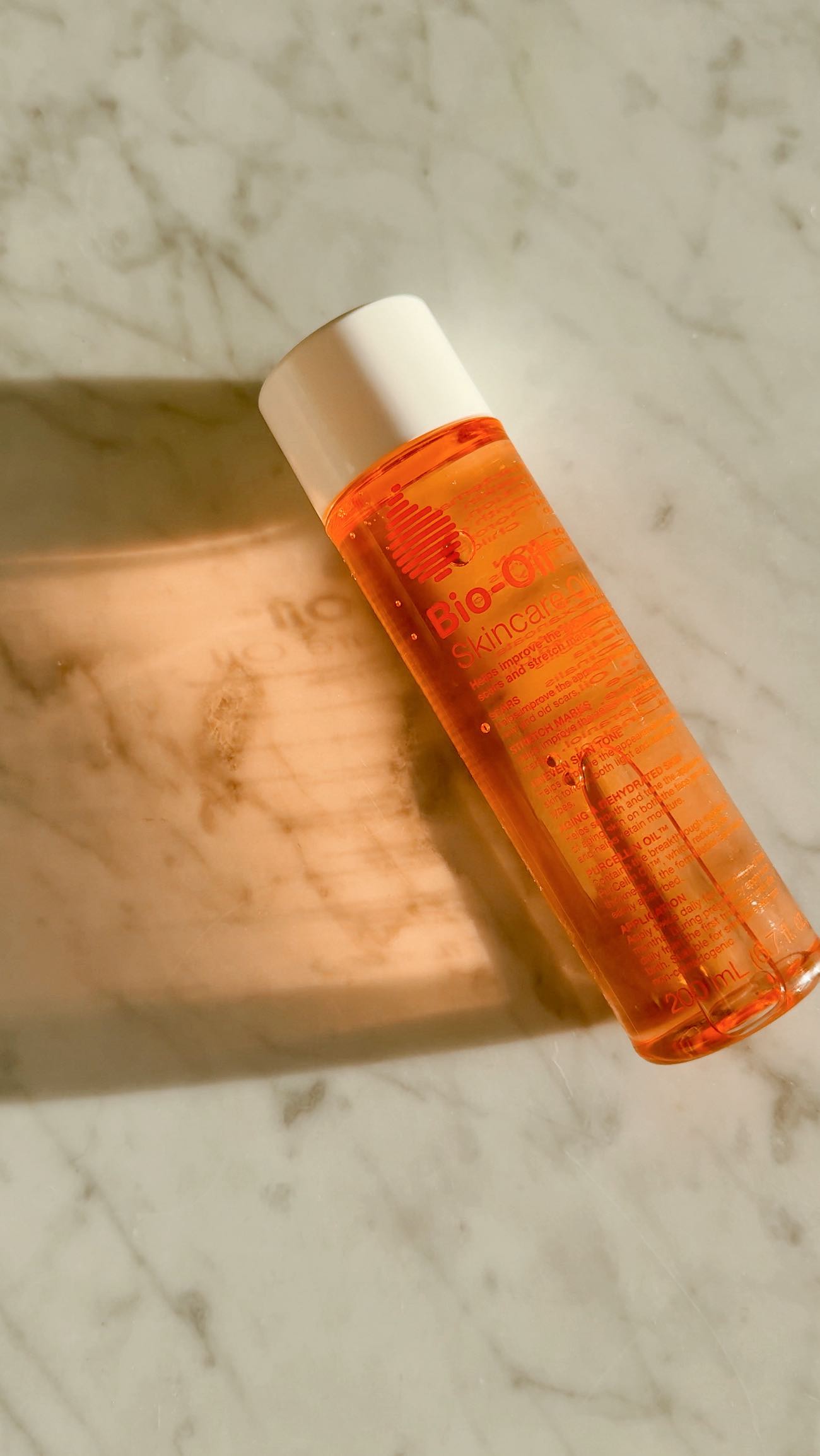 Instagram post by @mandy for Bio-oil. Caption reads: #BioOilPartner Five years ago, I had skin removal....