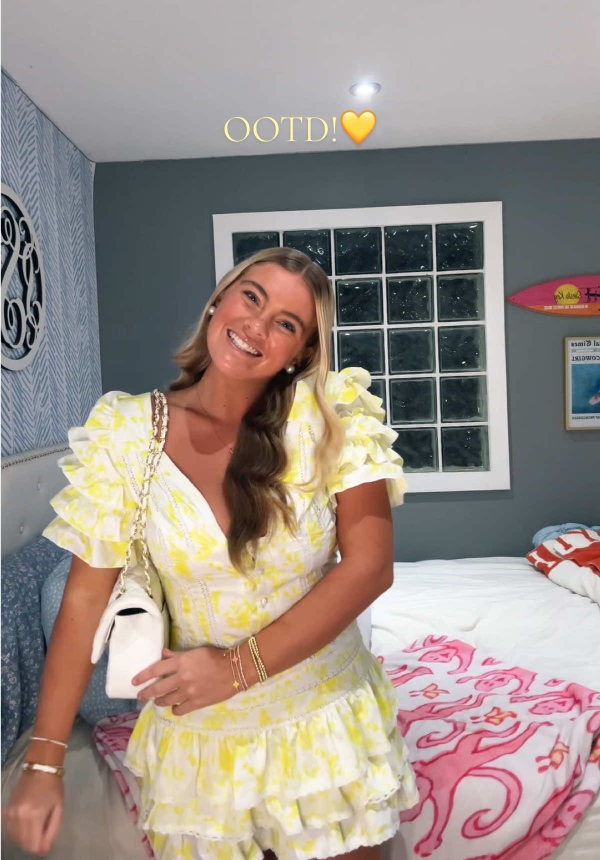 TikTok post by @peyton_skidmore for HoneyPlum Clothing. Caption reads: Dress is @HoneyPlum Clothing and I’m absolutely....