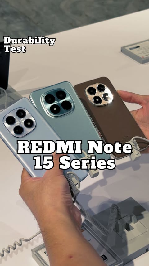 Instagram post by @afiqchii for Xiaomi. Caption reads: [...] 15 Series, bakal dilancarkan....