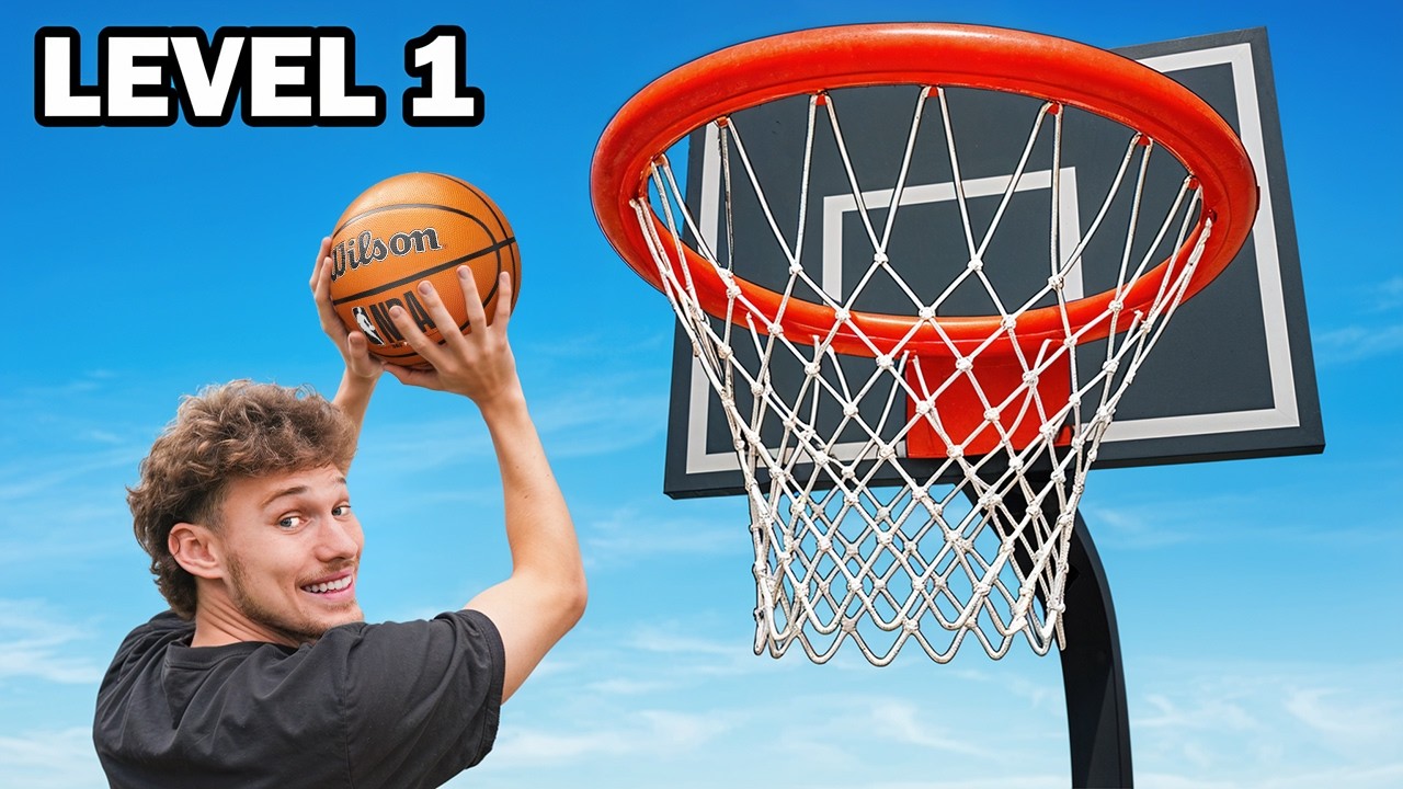 YouTube post by @TeamJesser for Bucketsquad. Caption reads: Don't Miss The World's Easiest Trickshot!.