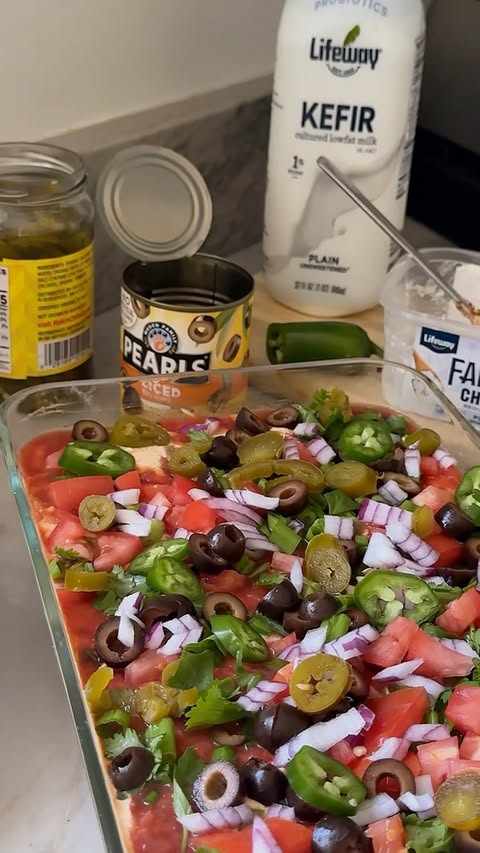Instagram post by @nourishedbynutrition for Lifeway Foods. Caption reads: Comment DIP and I’ll send you the full recipe 🌮....