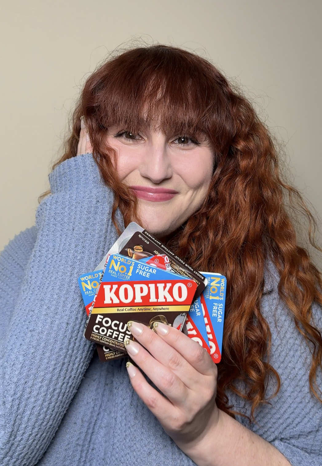 TikTok post by @candijessie for Kopiko USA. Caption reads: Have you ever really watched a Kdrama if you’ve....