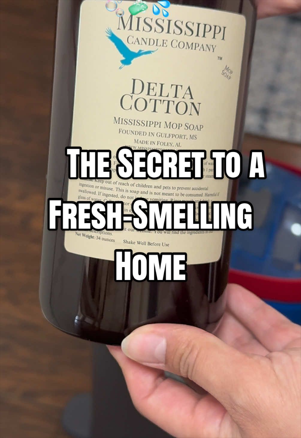 TikTok post by @sarah_lifestyle for Mississippi Candle Co.. Caption reads: There is something about walking into a home that....