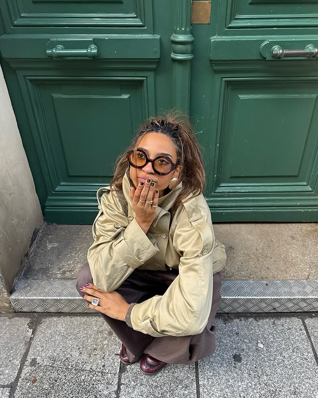 Instagram post by @chelseajordan for Jimmy Fairly. Caption reads: Really just wanted to show you my socks.