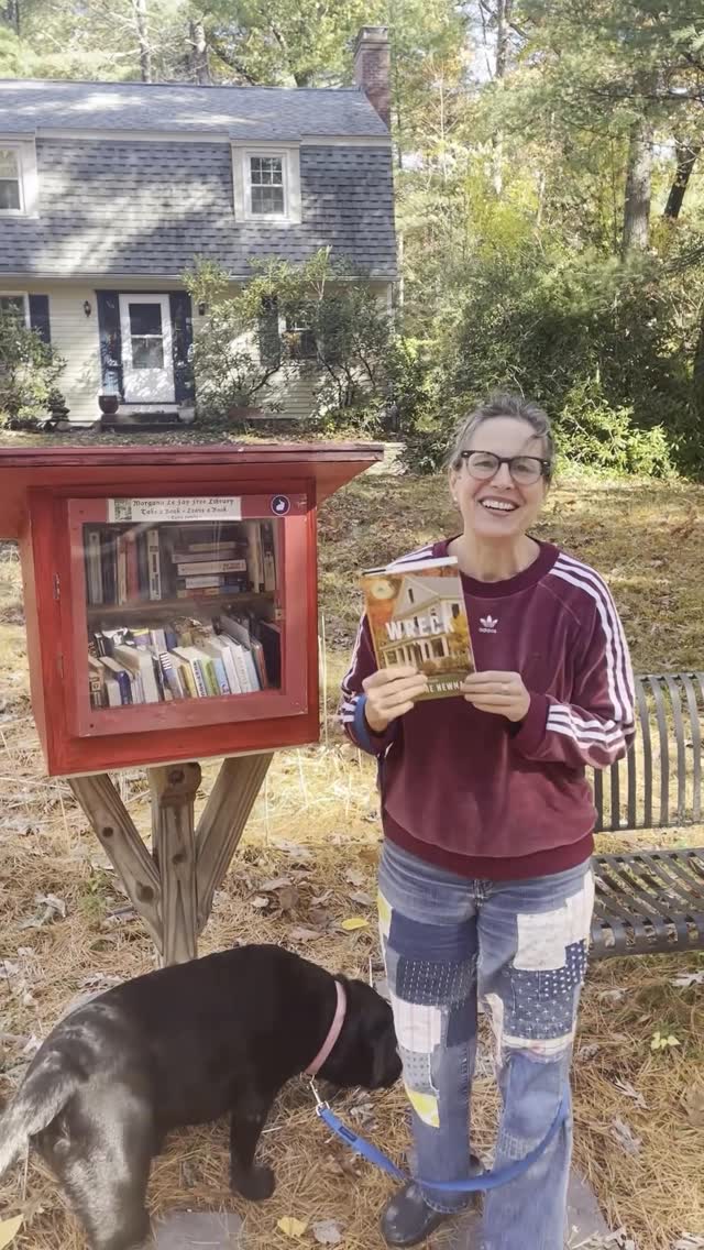 Instagram post by @catherinewman for HarperCollins. Caption reads: GMA’s book club pick for November is WRECK by....