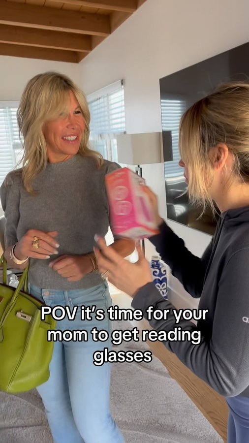 Instagram post by @the_kaplan_twinsmama for MyPlusOne. Caption reads: [...] exactly what she thought it was 😂😂....