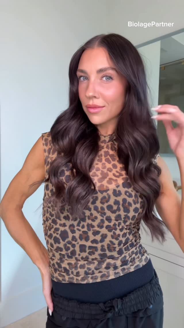 Instagram post by @jennajohnson for Biolage. Caption reads: Hair Wash Day using the @biolage Color Last Line....