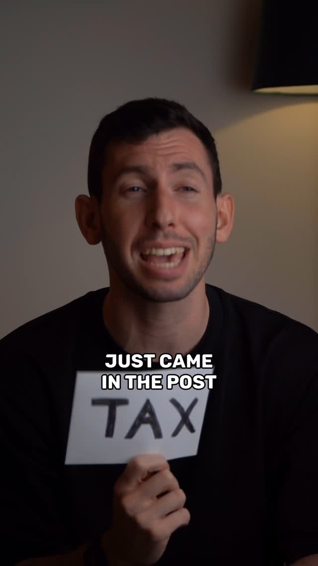 Instagram post by @gabrielinussbaum for Intuit QuickBooks. Caption reads: #Ad Remind me why HMRC can’t just tell me how much....