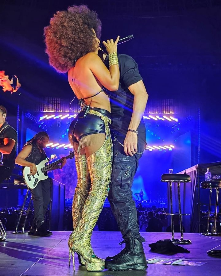 Instagram post by @singerdebbijames for Onlymaker. Caption reads: [...] you guys rock 
Boots sponsored by:....