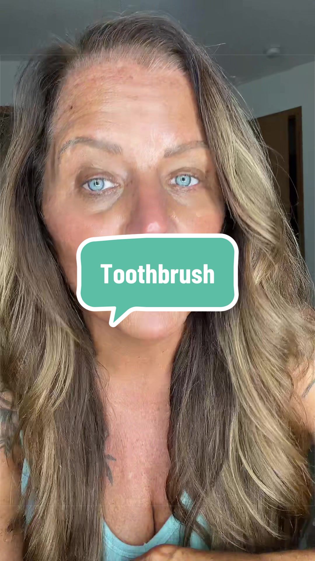 TikTok post by @thescottpowells for Ceelike Oral Care. Caption reads: #toothbrush #dentalcare @Ceelike Oral Care.
