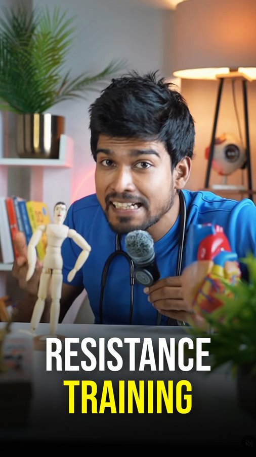 Instagram post by @dr.yokesharul for MuscleBlaze. Caption reads: [...] toh whey protein ke liye @muscleblaze main....