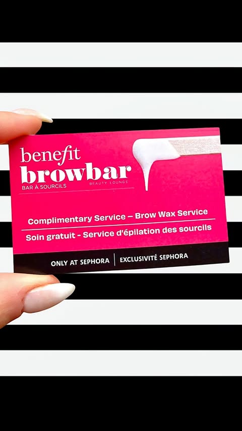 Instagram post by @thebestfacebeautyblog for Benefit Cosmetics. Caption reads: 🚨 STOP! Wax on. ✔️ Wax off. ✔️ Shape. ✔️ Tweeze.....