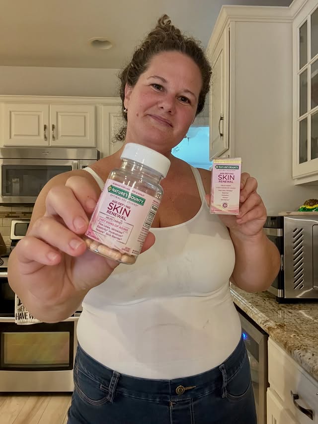 Instagram post by @mrsgreaux for Nature's Bounty. Caption reads: [...] is the goal. 🤍 @influenster @naturesbounty....