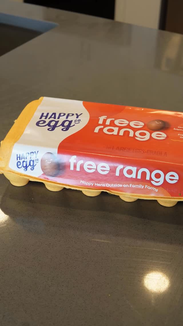 Instagram post by @gymgirljannah for Happy Egg. Caption reads: My go-to post-workout snack using @happyegg eggs,....