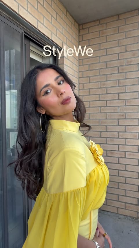 Instagram post by @sharmapragya for stylewe.com. Caption reads: StyleWe Occasionwear @stylewe [Product id :....