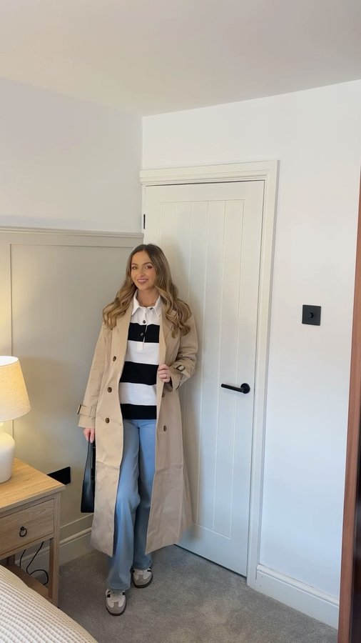 Instagram post by @elliemullan for In The Style. Caption reads: 2 perfect daytime outfits from the new @inthestyle....