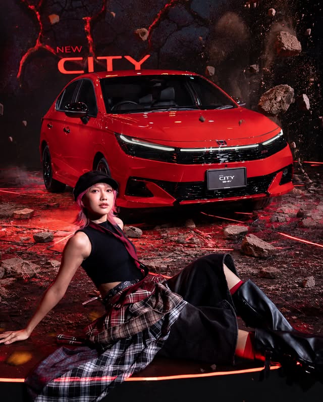 Instagram post by @tapttapp for Honda Philippines, Inc.. Caption reads: Honda เปิดตัว New Honda City....