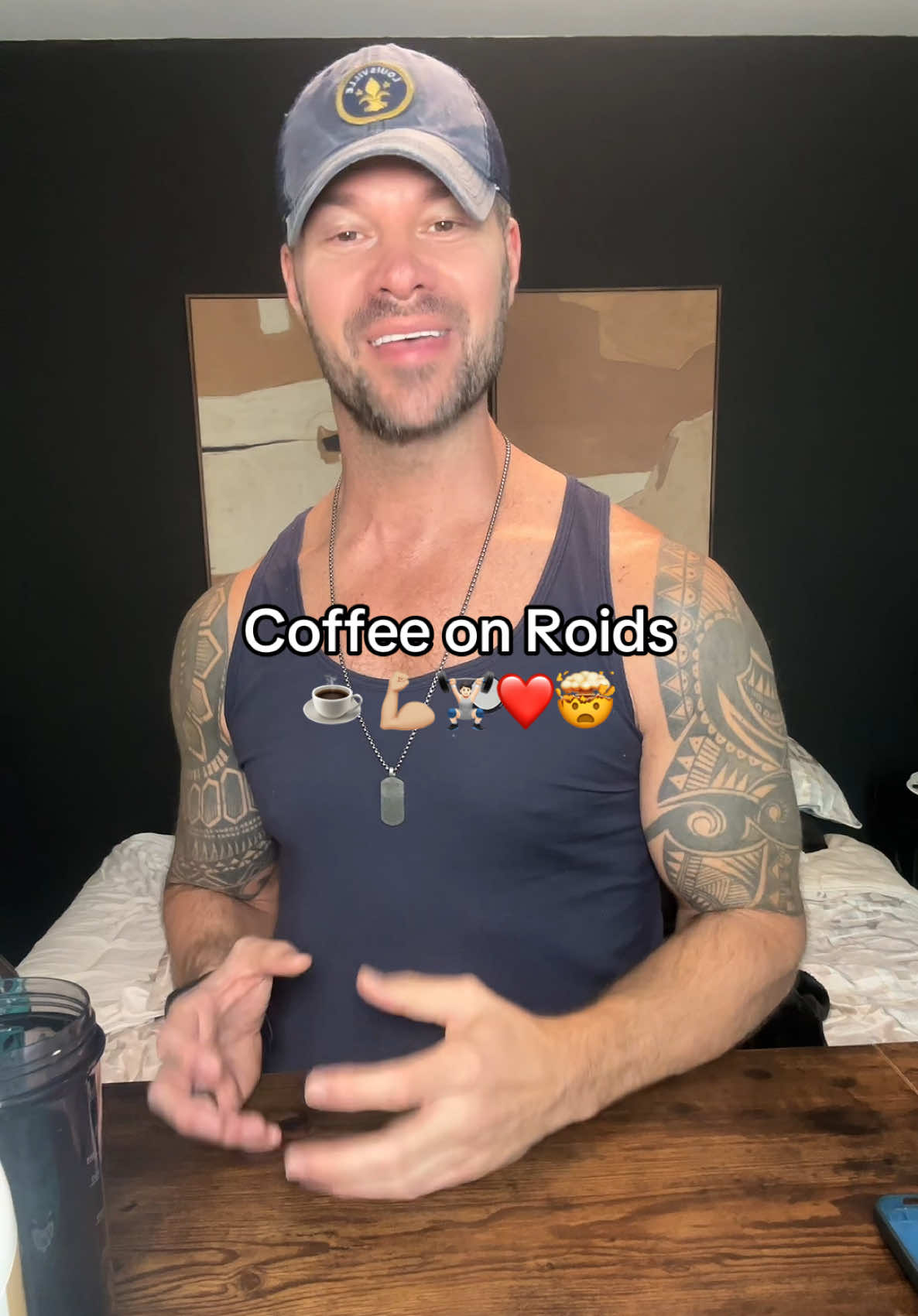 TikTok post by @lionandthelamb77 for Beast Bites. Caption reads: [...] coffee forever ☕💪 @Levels Protein @Beast....