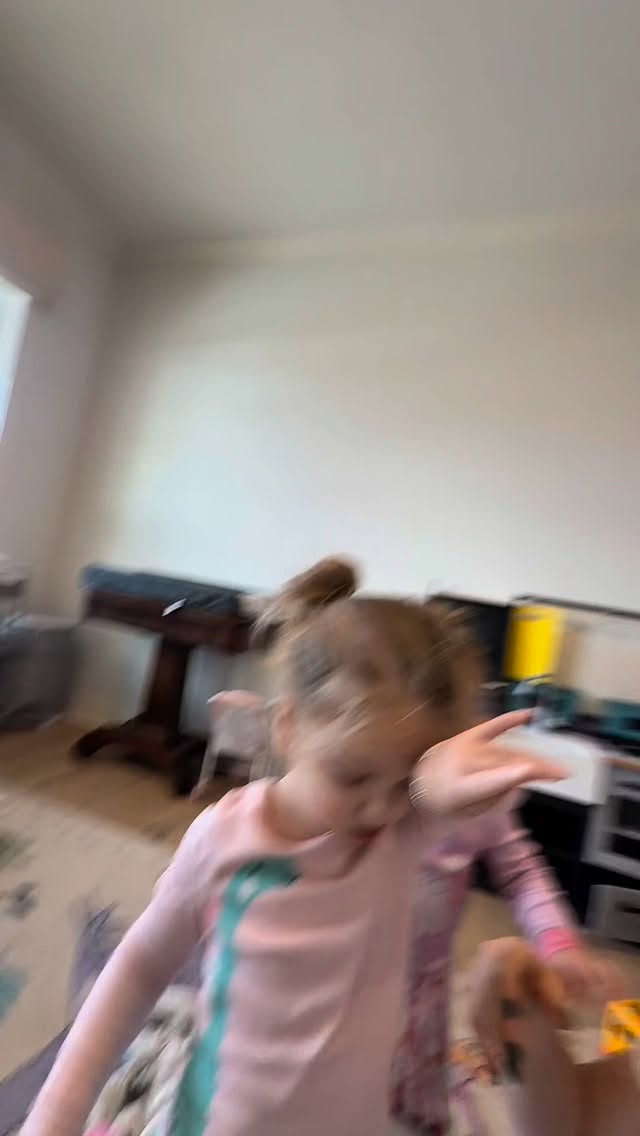 Instagram post by @britt_kristen88 for Hobby Lobby. Caption reads: Love their hearts. They did great! #momlife....