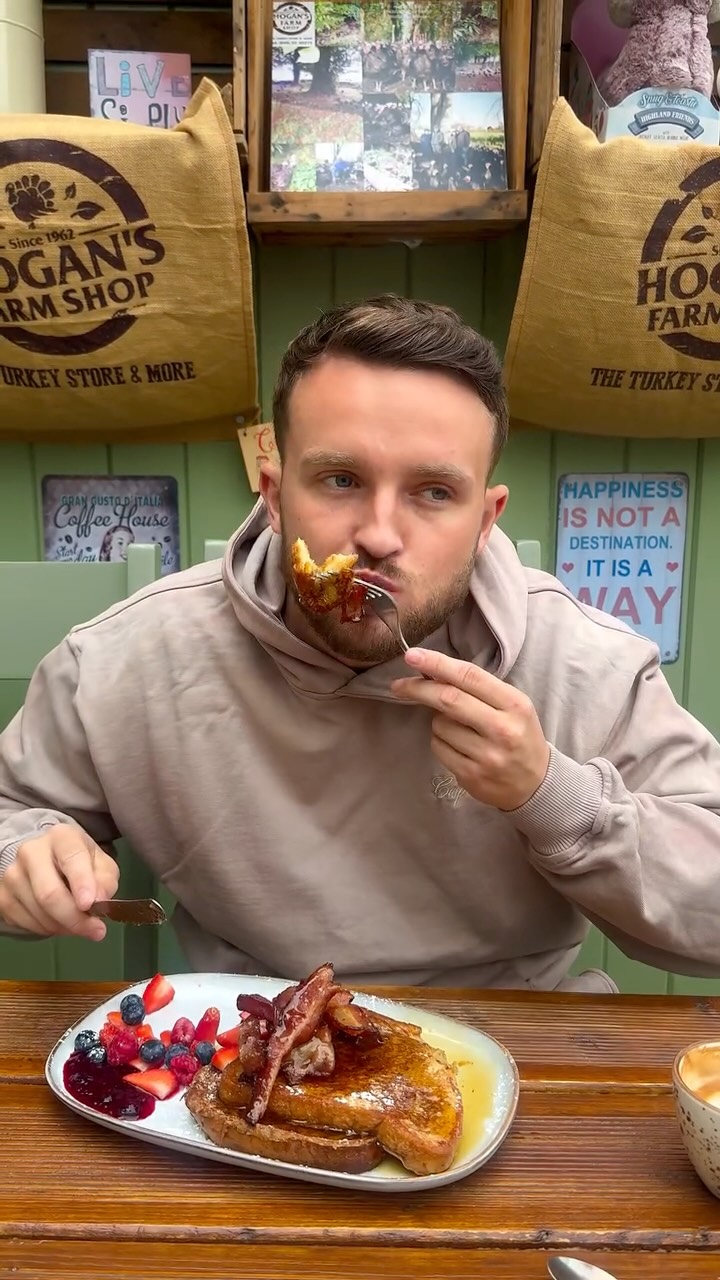 Instagram post by @irelandyumz for Dunnes Stores. Caption reads: What a spot this was from start to finish, really....