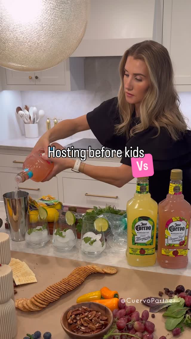 Instagram post by @itsjennifermullen for Jose Cuervo. Caption reads: #CuervoPartner When the kids are cray cray - just....