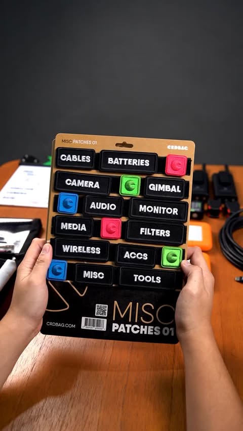 Instagram post by @pilipili.official for CRDBAG. Caption reads: CRDBAG delivers modular carry solutions, from....