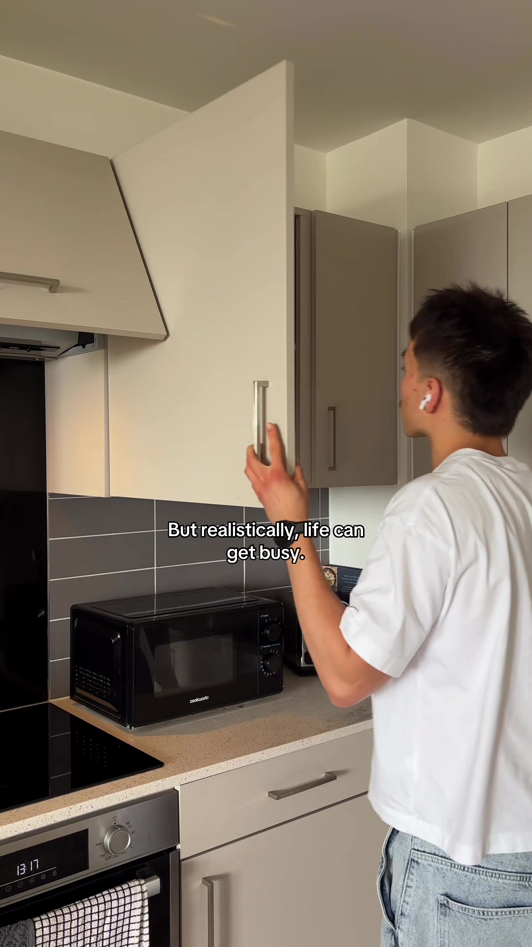 TikTok post by @harryadavis for Huel. Caption reads: [...] 40g of protein I've ever got thanks to....