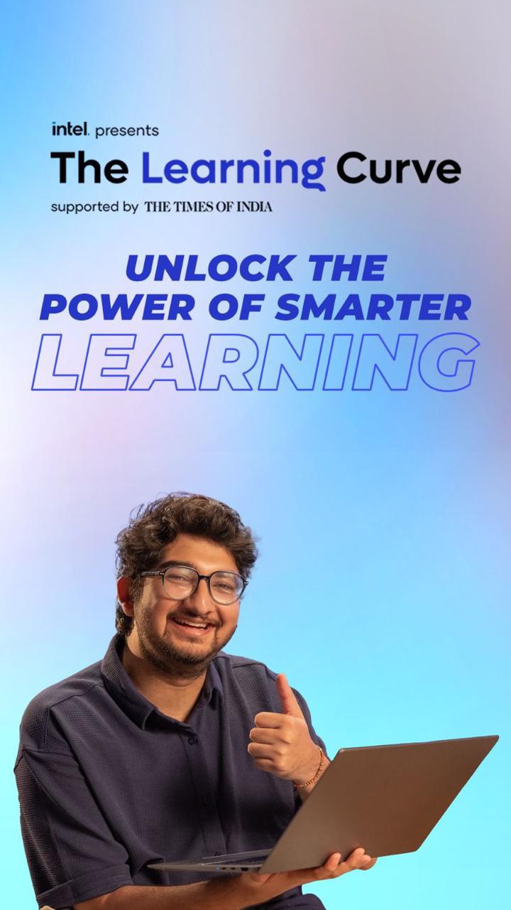 Instagram post by @sanidhya.ai for Intel. Caption reads: Ever had your laptop freeze mid-project… and your....