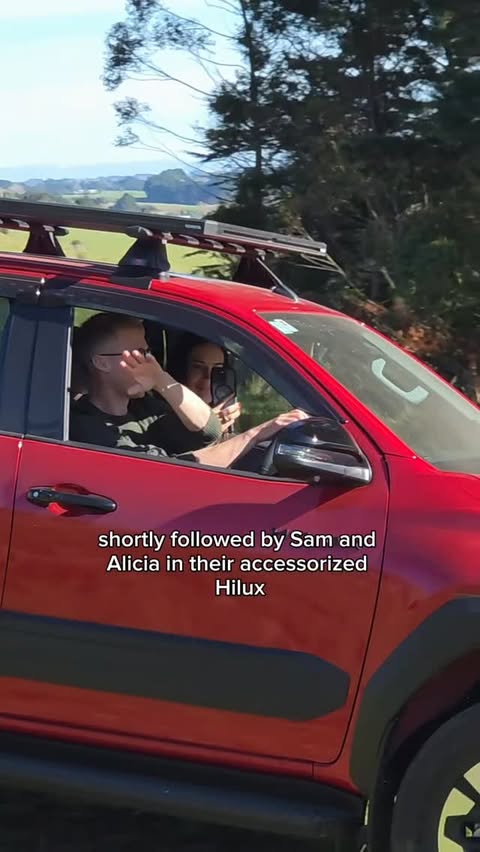 Instagram post by @weekend_mish for Toyota. Caption reads: [...] we headed up to Palmerston North with....