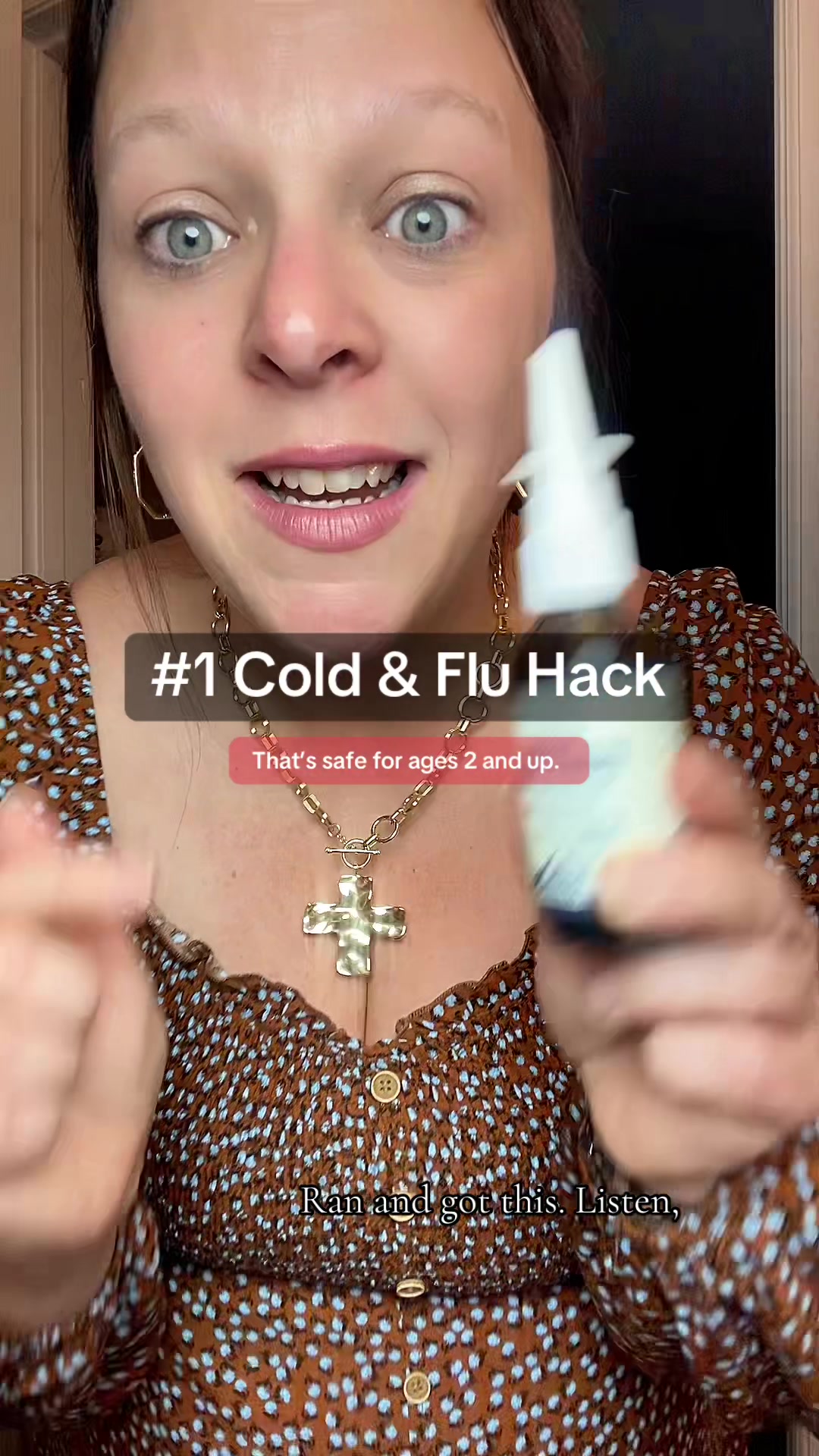 TikTok post by @she.deese for Triquetra Health. Caption reads: My go-to for cold and flu season!! @Triquetra....