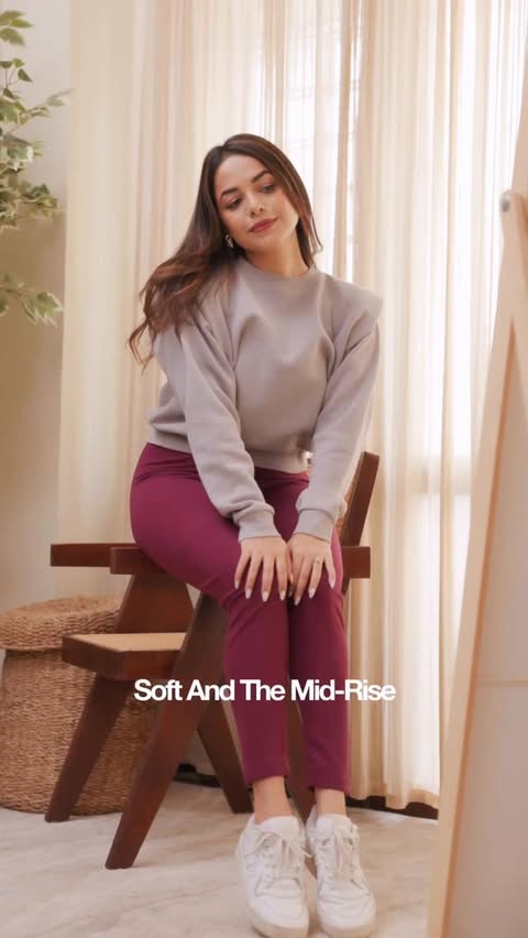 Instagram post by @aswathibalakrishnann for Go Colors. Caption reads: Winter mornings call for smart layers and zero....