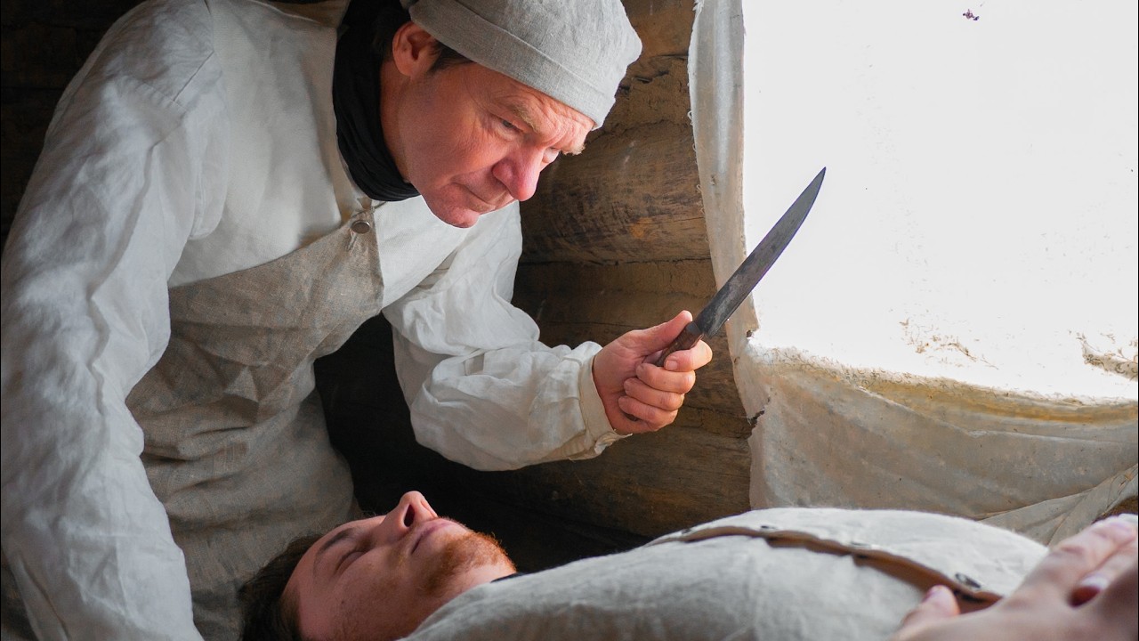 YouTube post by @townsends for PBS. Caption reads: Emergency Medicine In The Revolutionary War.