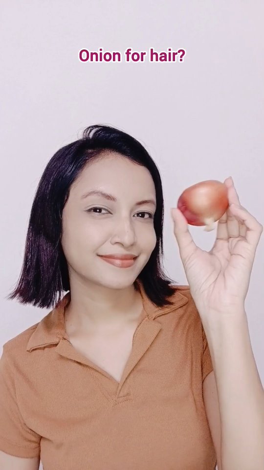 Instagram post by @shital_chitte_official for WOW Skin Science India. Caption reads: WOW Skin Science Onion Hair Fall Control Duo....