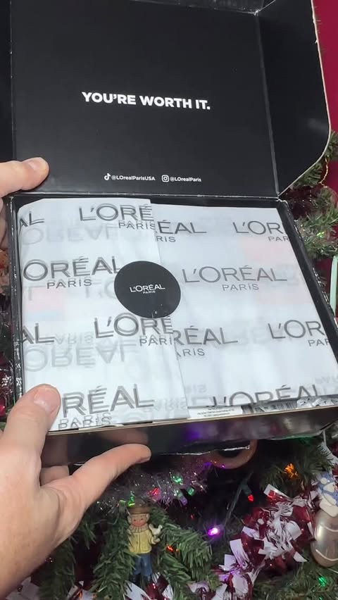 Instagram post by an influencer for L'Oréal Paris. Caption reads: ✨@Lorealparis gifted me some of their most....