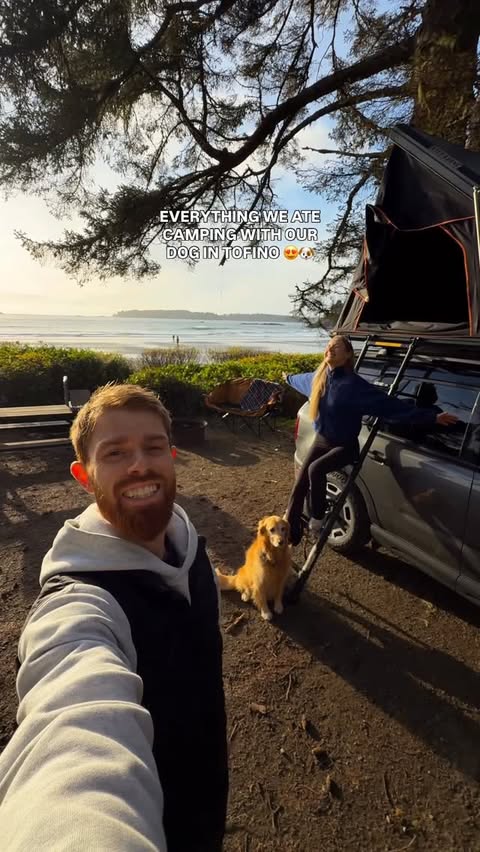 Instagram post by @yakeandmarie for ORIJEN Petfoods. Caption reads: Back at one of our favourite places in the world,....