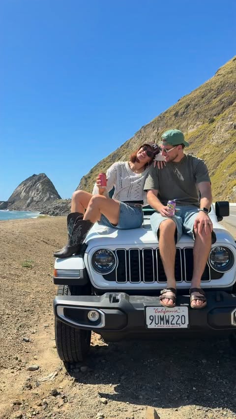 Instagram post by @kieranhdarby for Visit California. Caption reads: CALIFORNIA TRIP - 2nd Leg 🤩 This was the right....