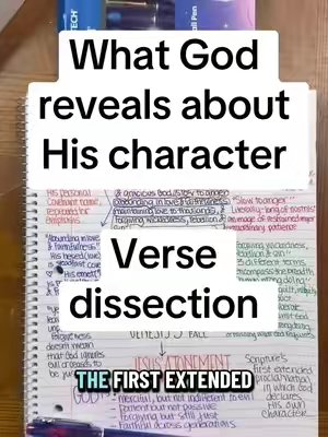 TikTok post by @bibleberrystudies for Writech. Caption reads: [...] For the whole Bible study note I used....