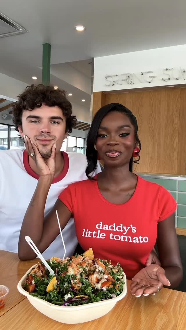 Instagram post by @nicvansfood for sweetgreen. Caption reads: what would you rate this.