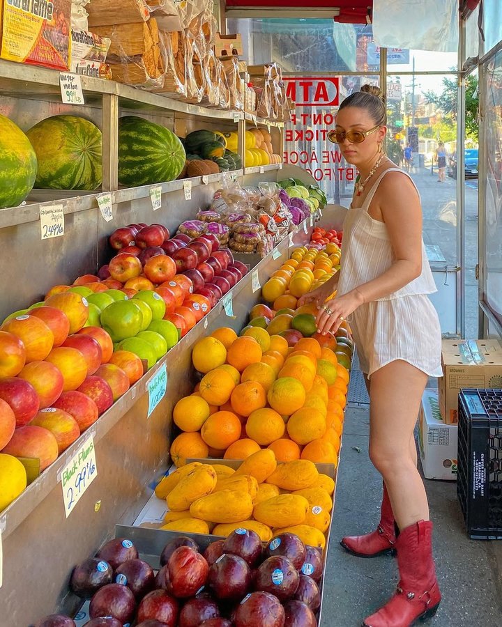 Instagram post by @goodwoodx for Lisa Says Gah. Caption reads: summer in the city with @lisasaysgah....