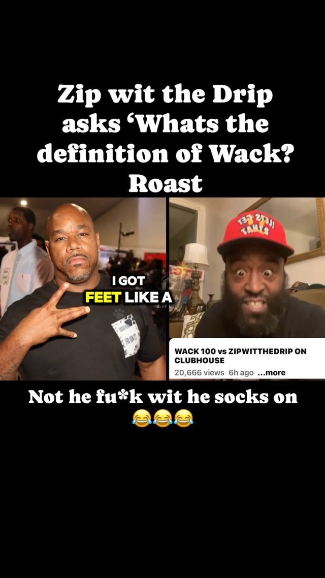 Instagram post by @zbanga_2.0 for The Shade Room. Caption reads: @zipwitthedrip Goes Ham on @_the100show 😂🔥🔥.....