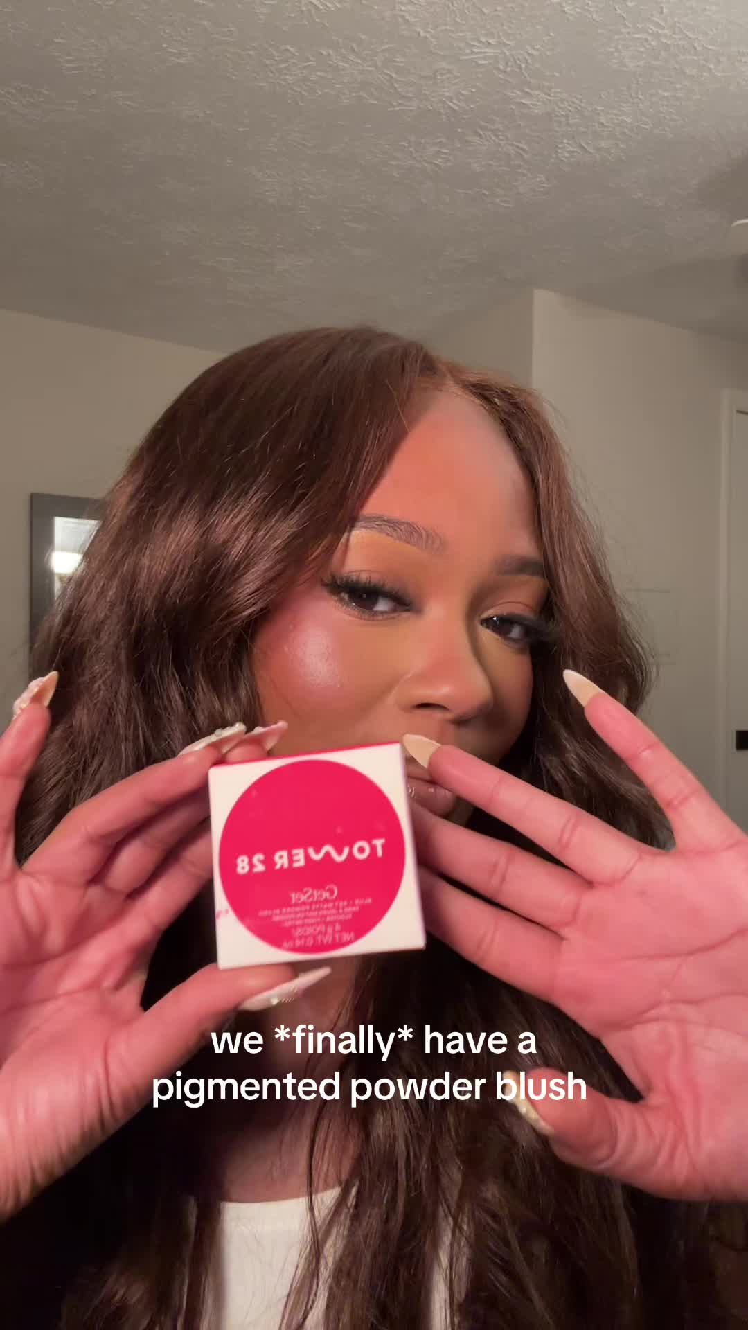 TikTok post by @rantswithfant for Tower 28 Beauty. Caption reads: @Tower 28 Beauty did its big one with this one....